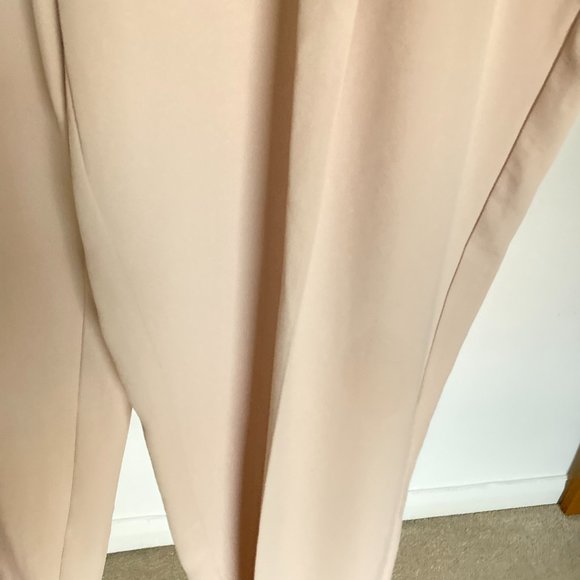 BNWT F&F Womens light Beige Dusky Pink Trousers Spring, Summer UK SIZE 16 - Picture 10 of 14